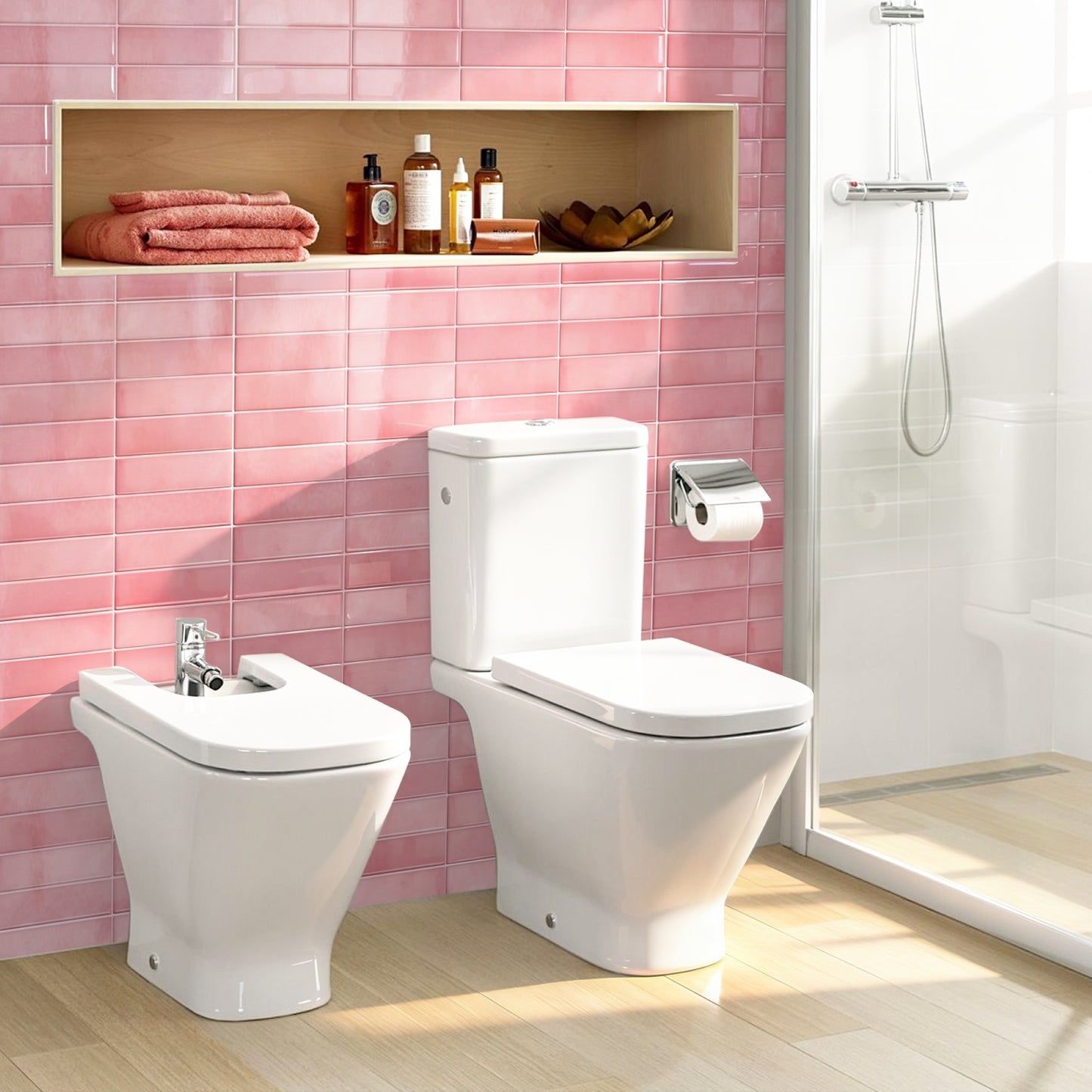DEWOO 3D Wall Stickers – 10pcs, Waterproof & Self - Adhesive for Kitchen & Bathroom - DEWOO TILES