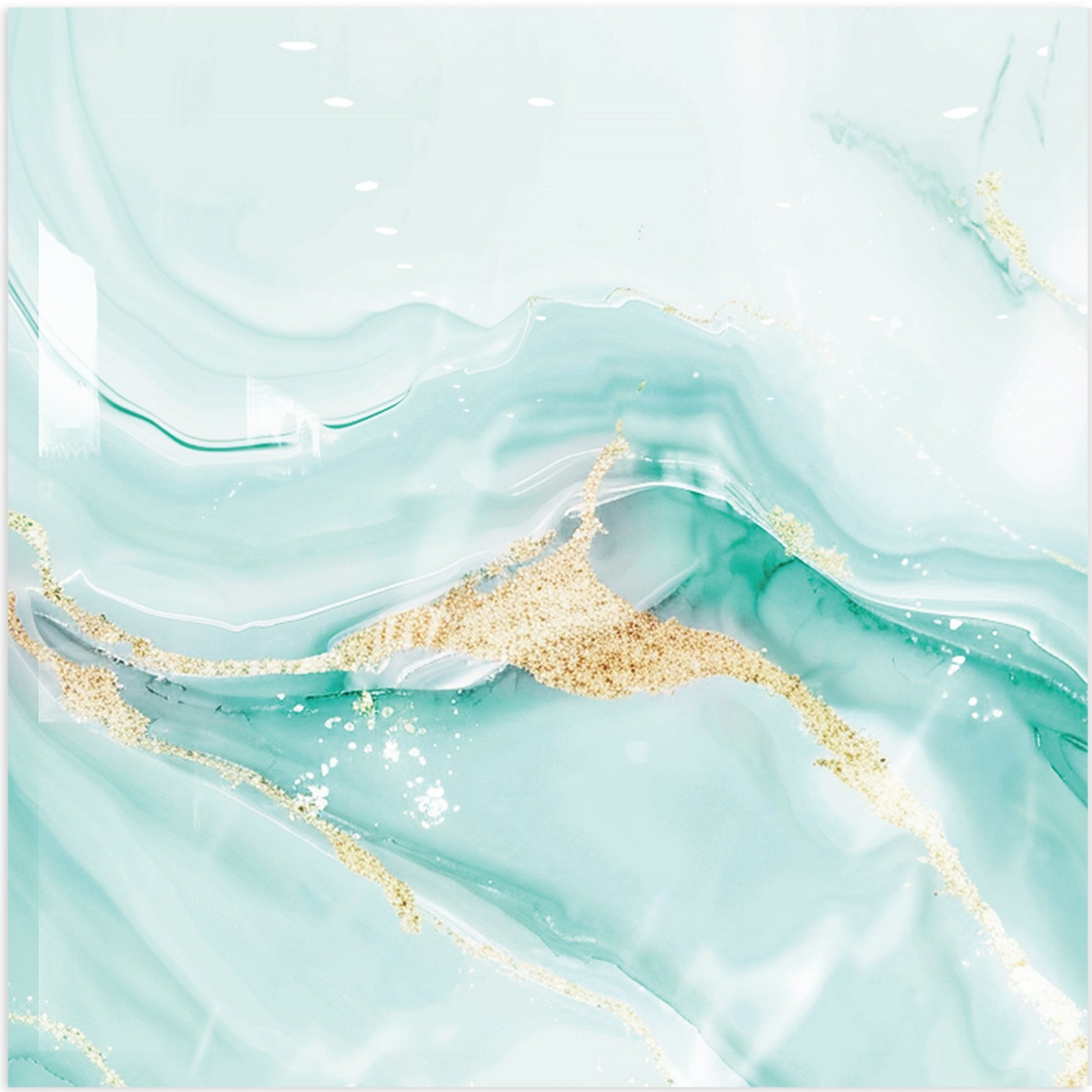 DEWOO 10pcs Peel and Stick Backsplash Wall Tile, Waterproof Peel and Stick Marble Wall Tiles, Self - Adhesive Panels for Bathroom, Kitchen, and Living Room (Blue Marble,12"×12") - DEWOO TILES